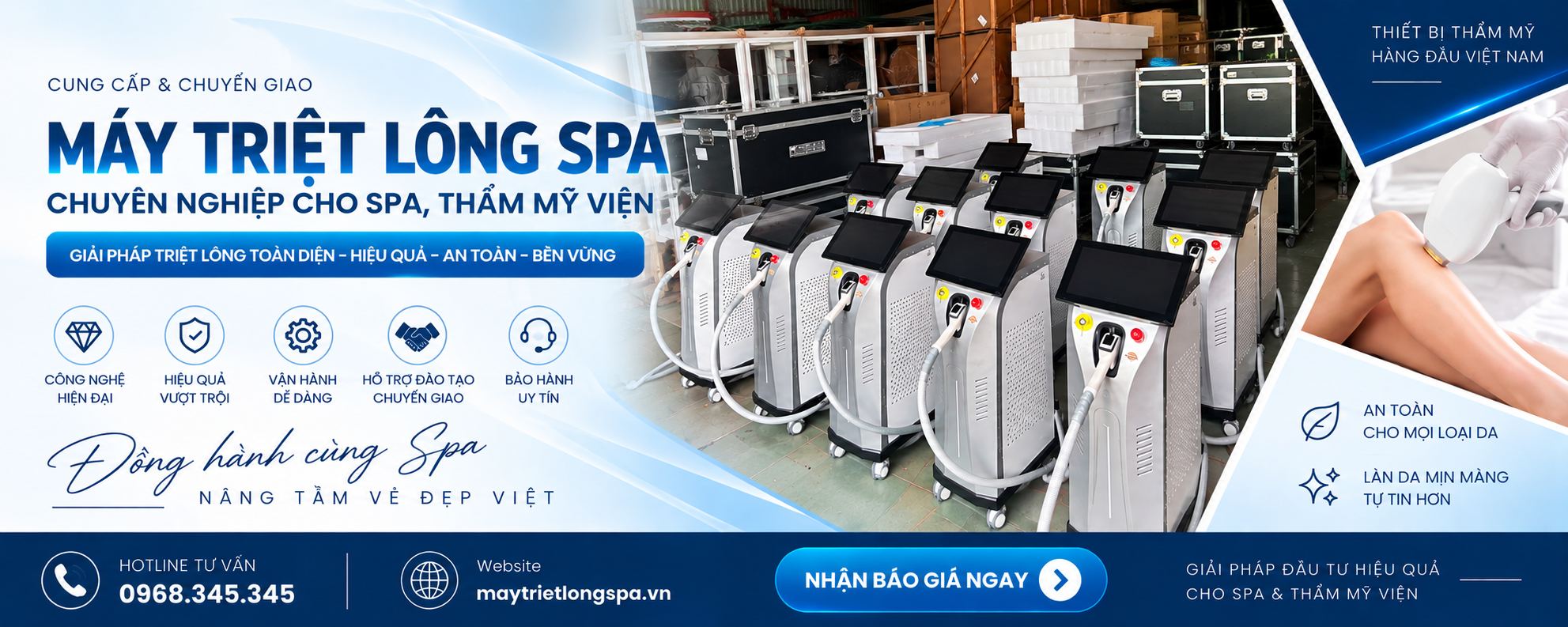 máy triệt lông chuyên nghiệp