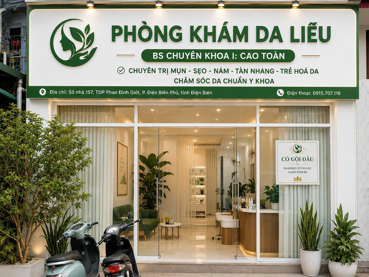 Phòng Khám Da Liễu BS Chuyên Khoa I: Cao Toàn – Địa Chỉ Thẩm Mỹ Chuẩn Y Khoa Hàng Đầu Tại Điện Biên