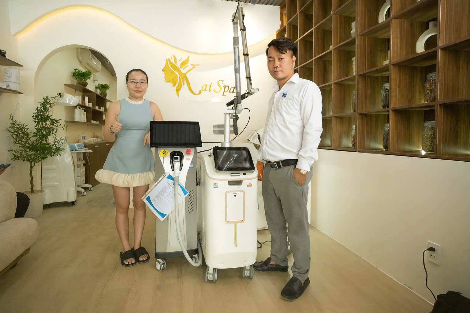 Kai Spa chi nhánh quận 6 đầu tư máy Laser BM190 & Diode Laser BM100 chính hãng từ BVLASER Việt Nam – Khẳng định uy tín & chất lượng dịch vụ