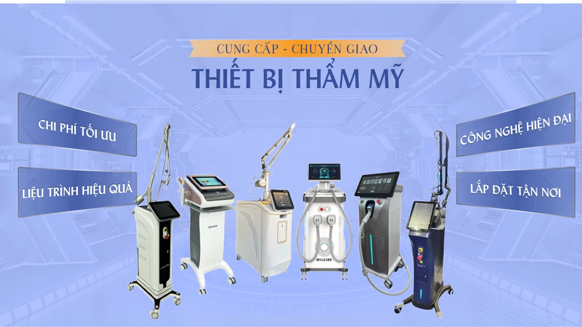 Phân phối máy thẩm mỹ công nghệ cao chính hãng | BVLASER Việt Nam
